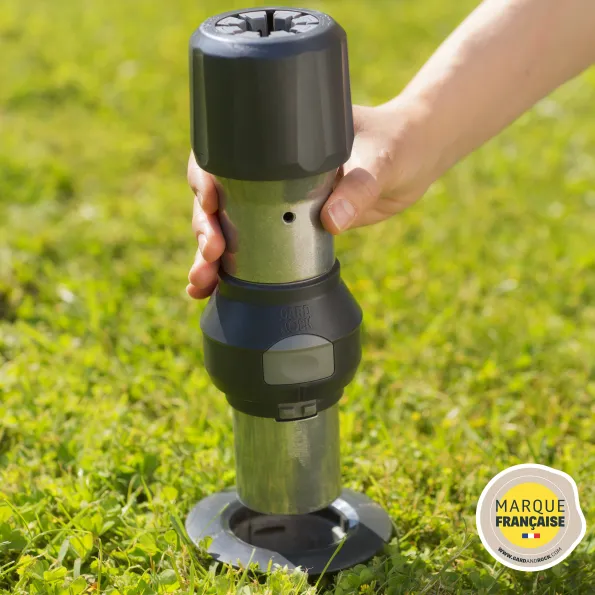 Rechte parasolvoet om Gard&Rock in de grond te verankeren