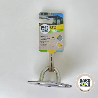 Pontet en acier inoxydable Ø8 de marque Gard&Rock